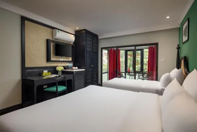 Family Suite with Balcony — Hanoi Ancient Paradise Hotel